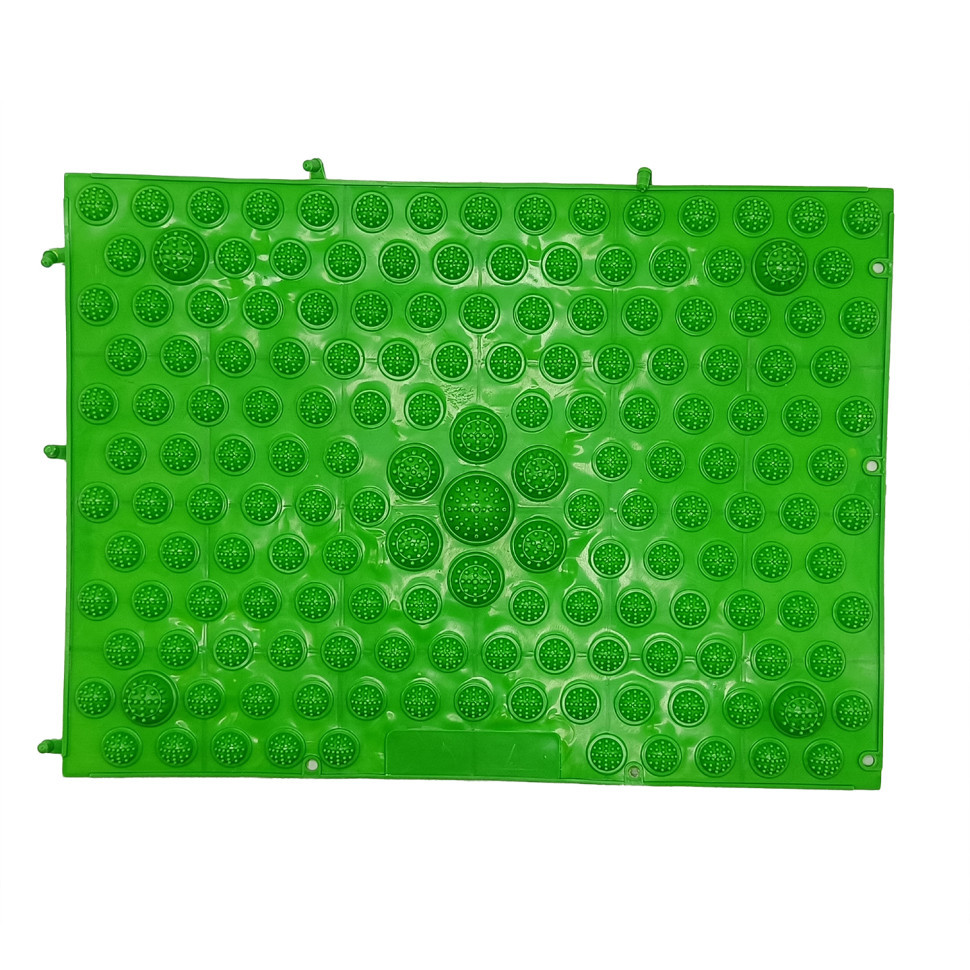 Килимок масажний ортепедичний для дітей MS 2896, 28 х 38 см Зелений