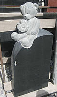 Пам’ятник дитячій Ведмедик з ромашкою
