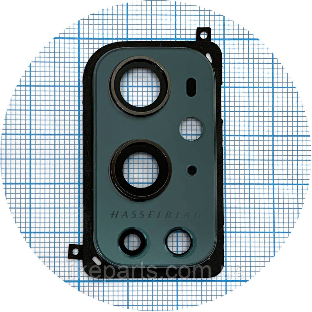 Скло камери OnePlus 9 Pro (з зеленою рамкою), фото 1