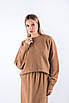 Костюм з джемпером та спідницею максі бежевий 40032 (2000000135793), фото 4