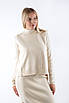 Костюм трійка зі спідницею та жилетом світло-бежевий 40034 (2000000135816), фото 6