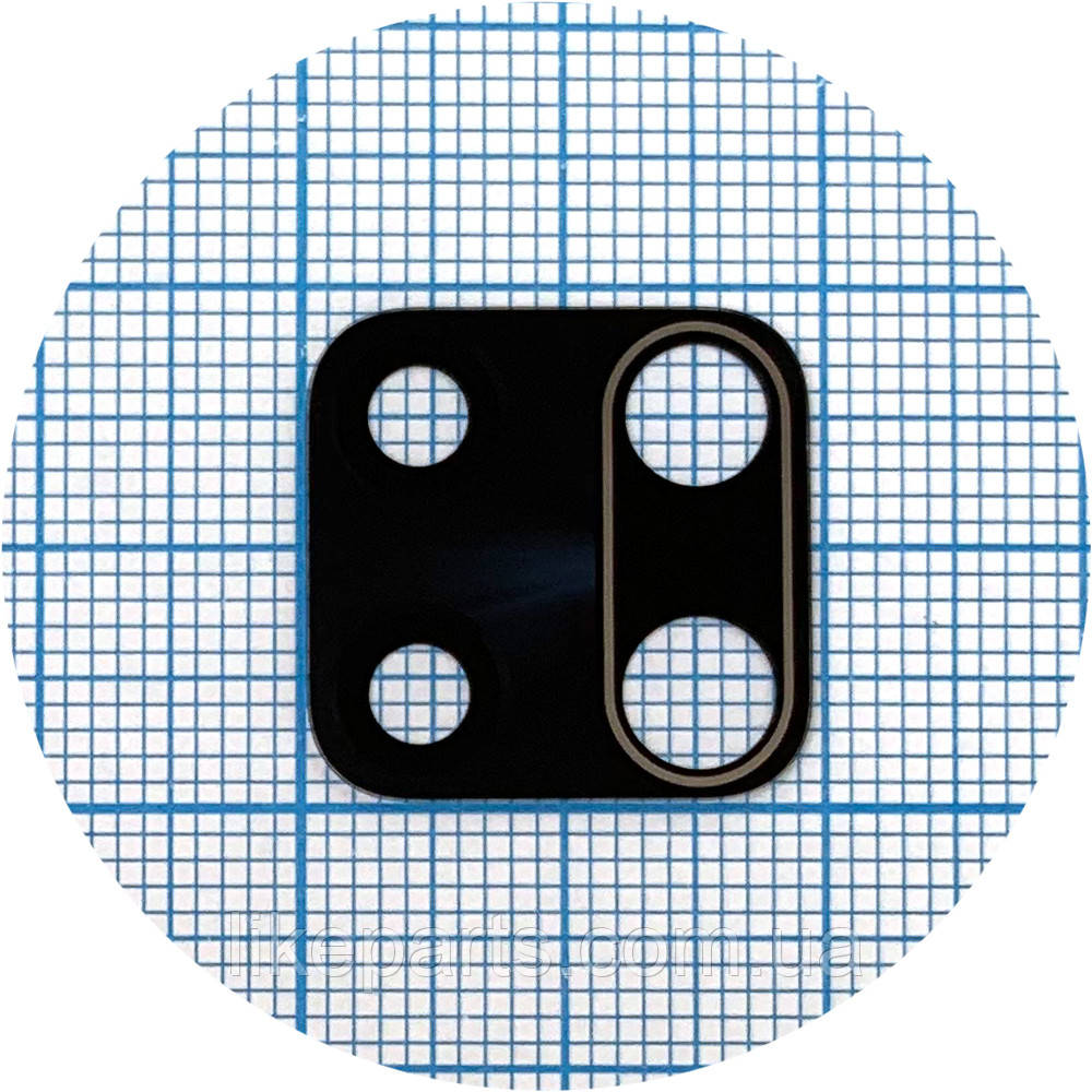 Скло камери Xiaomi Redmi 10X  (чорне), фото 1