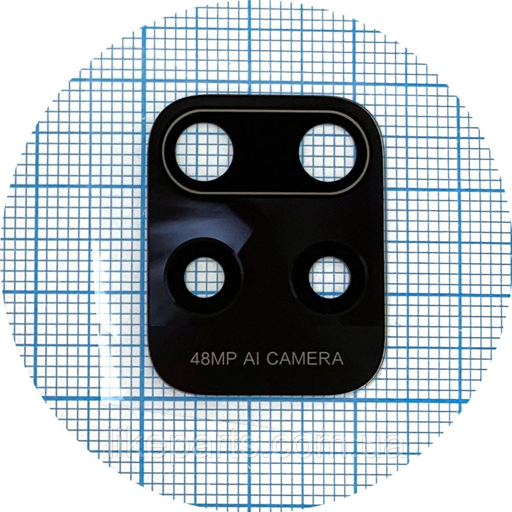 Скло камери Xiaomi Redmi 10X 5G (чорне), фото 1