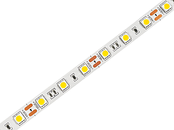 Світлодіодна стрічка 5050-60led-10mm-12V, IP20 10w 14lm/led 2700-3500K тепло білий PREMIUM  LEDUA