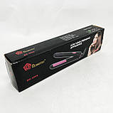 Ергономічний випрямляч випрямляч DOMOTEC, Праска гофре випрямляч Укладка волосся LR-70, фото 3