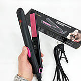 Ергономічний випрямляч випрямляч DOMOTEC, Праска гофре випрямляч Укладка волосся LR-70, фото 2