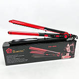 Випрямляч плойка випрямляча, Плойка випрямляча, Щітка щипці для випрямлення волосся HD-17, фото 9