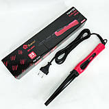 Стайлер-плойка для локонів, Плойка для завивки волосся Плойка створення об'ємних зачісок QF-48, фото 3