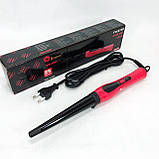 Стайлер-плойка для локонів, Плойка для завивки волосся Плойка створення об'ємних зачісок QF-48, фото 2