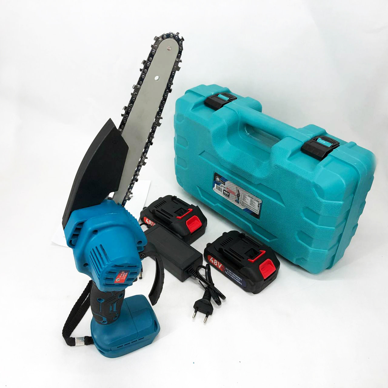 Ланцюгова пила з довговічним акумулятором, Пила обрізна акумуляторна, Легка акумуляторна гілок BG-36, фото 1
