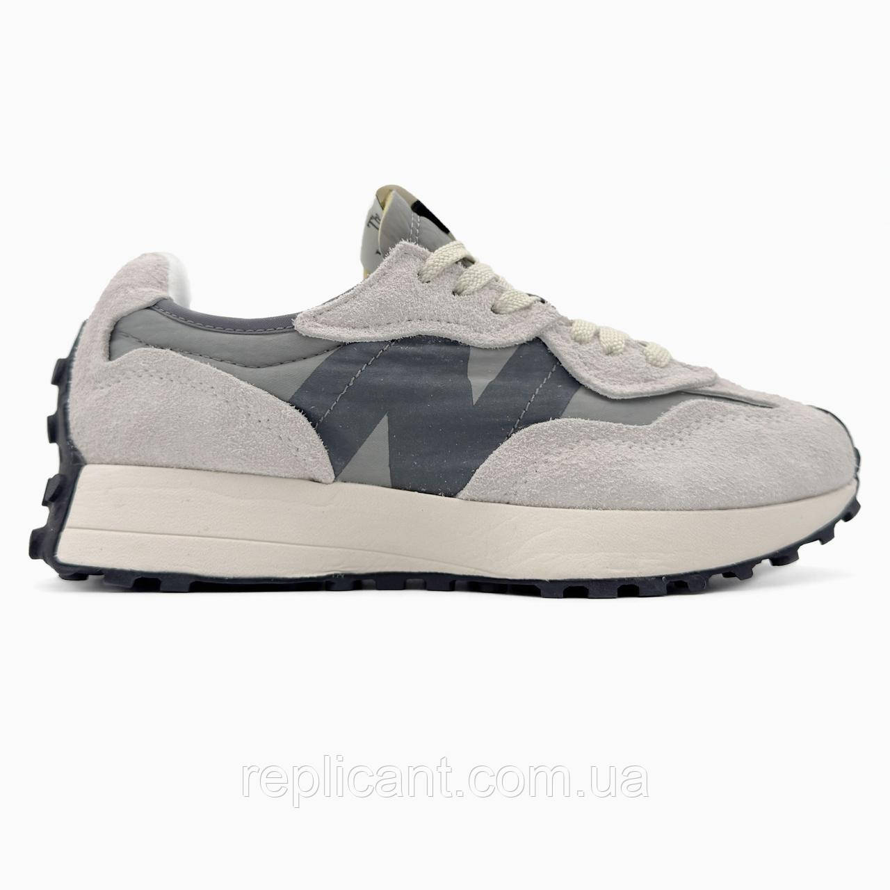 Кроссовки мужские New Balance 327 Grey Logo чоловічі кросівки New Balance