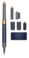 Фен Стайлер Мультистайлер Dyson HS05 Airwrap Complete Styler Long Prussian Blue/Rich Copper з насадками 1300 Вт