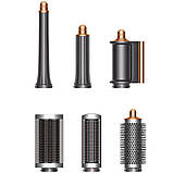 Фен Стайлер Мультистайлер Dyson HS05 Airwrap Complete Styler Long Prussian Blue/Rich Copper з насадками 1300 Вт, фото 3