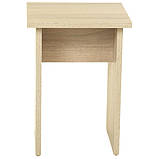 Табурет (330х330х450Н) В'яз Ліберті Димчастий 18мм, фото 3