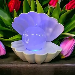 Світильник-черепашка з перлиною, LED-нічник світильник USB