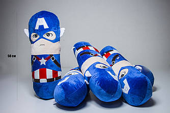 М'ЯКА ІГРАШКА CAPTAIN AMERICA БАТОН 50СМ