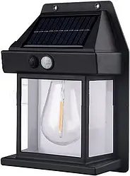 Світильник SOLAR WALL LAMP з датчиком руху для саду, двору