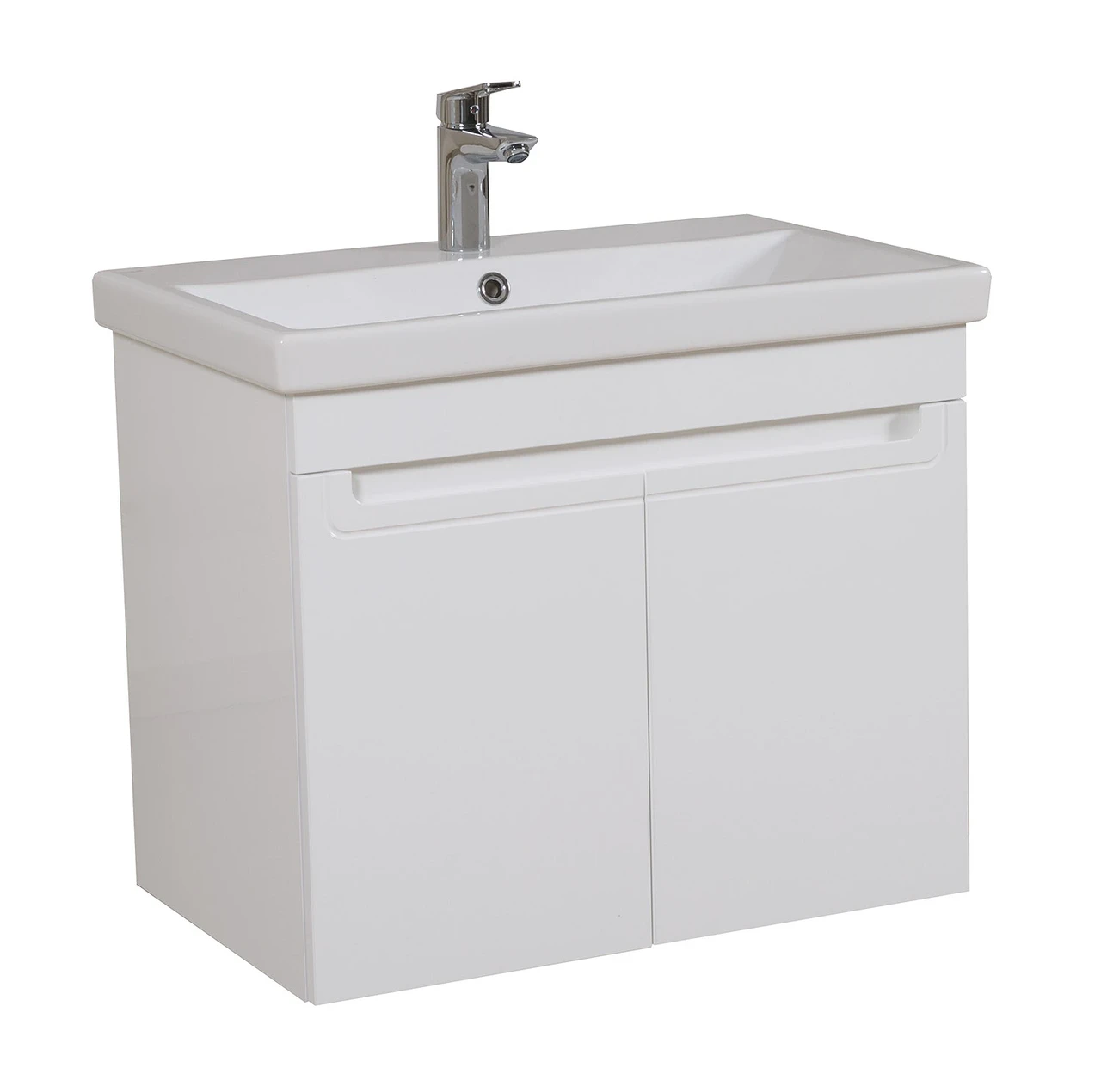 Тумба Омега консольна 70 см з умивальником Elite, фото 1