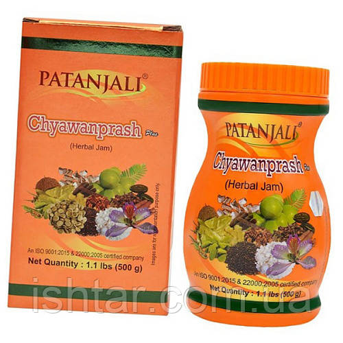 Чаванпраш плюс Патанджилі 500 г Chyawanprash Patanjali