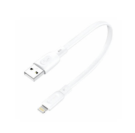 Кабель Foneng X107 USB-Lightning (M/M) 2.4A 0.25m White (X107-CA-IP), фото 1