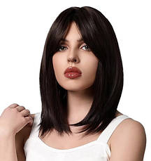 Перука жіноча шоколад, термоволокно VC 1080-2 /N, фото 5