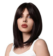 Перука жіноча шоколад, термоволокно VC 1080-2 /N, фото 4