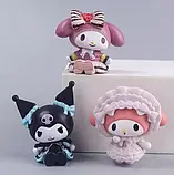 Набір ігрових фігурок Куромі Мелоді Onegai My Melody з 5 штук, фото 4