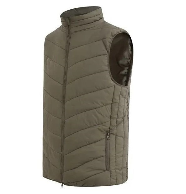 Утеплена стегана жилетка Solve Olive KT6000831 розмір XL, фото 1