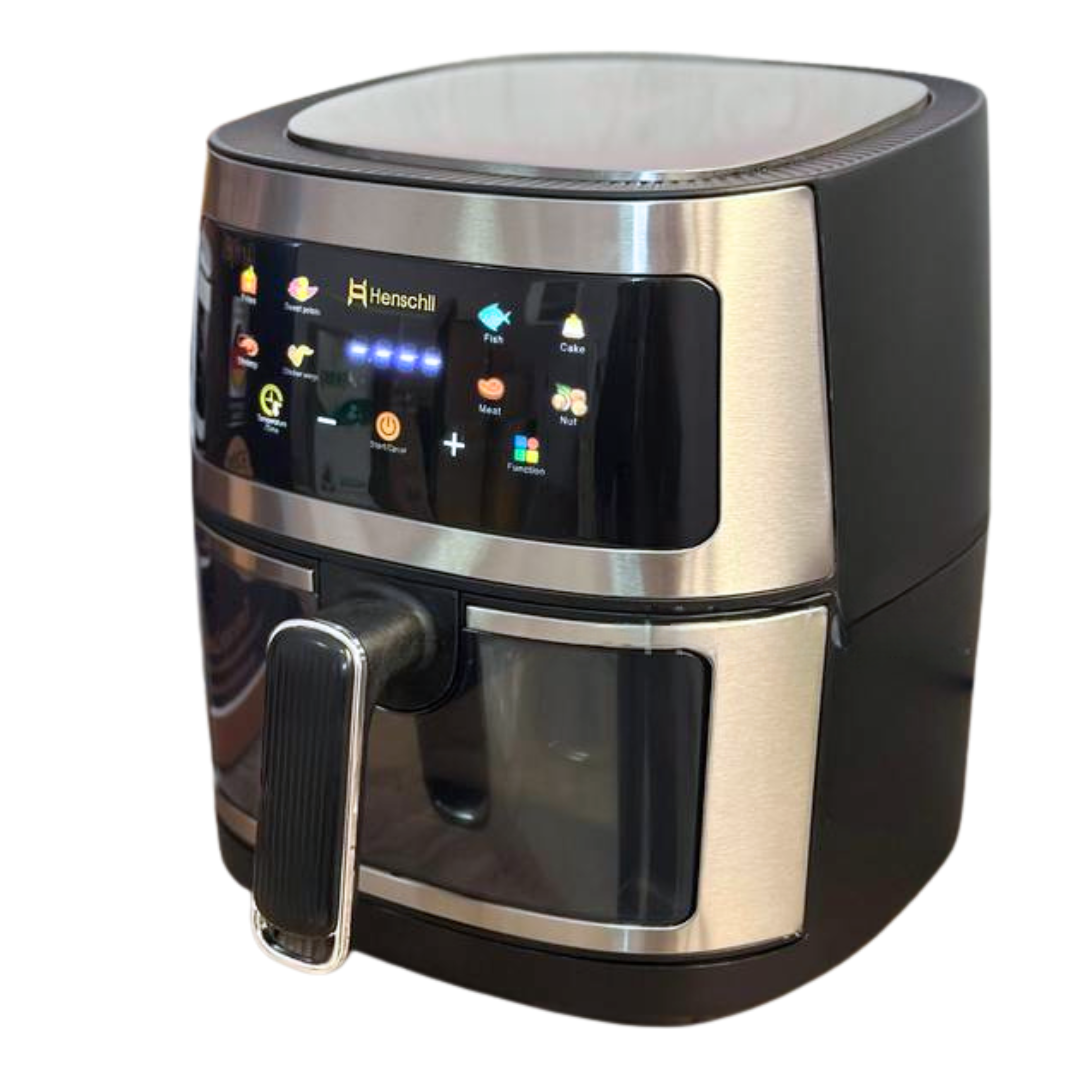 Аерогриль Henschll HS-01, електрична аерофритюрниця 3200 вт, мультипіч, фото 1