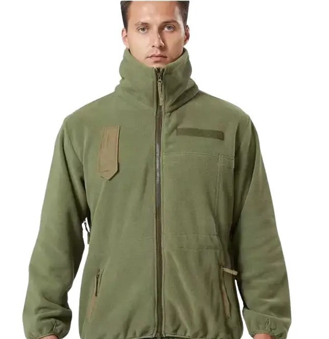 Тактична куртка флісова DEU KT6000841 Олива - розмір S, фото 1