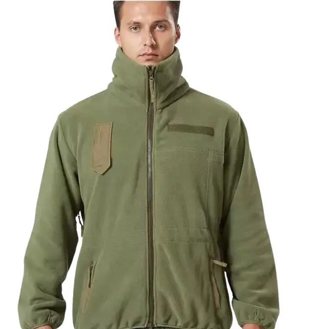 Тактична куртка флісова DEU KT6000841 Олива - розмір L, фото 1