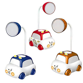 Світильник дитячий зі стругачкою Jingle Cat Car (зарядка від USB) асорті 53026