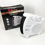 Вітродуйка для дому Domotec MS-5903, Практичний тепловентилятор, Потужний тепловентилятор для квартири FW-86, фото 5