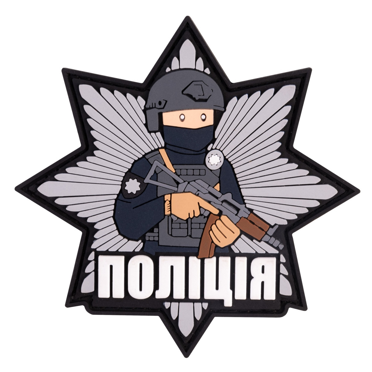 Нашивка Brand Element (PVC) "Поліція"