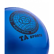 М'яч для художньої гімнастики TA Sport силіконовий 15 см тренувальний 280 грамів), фото 2