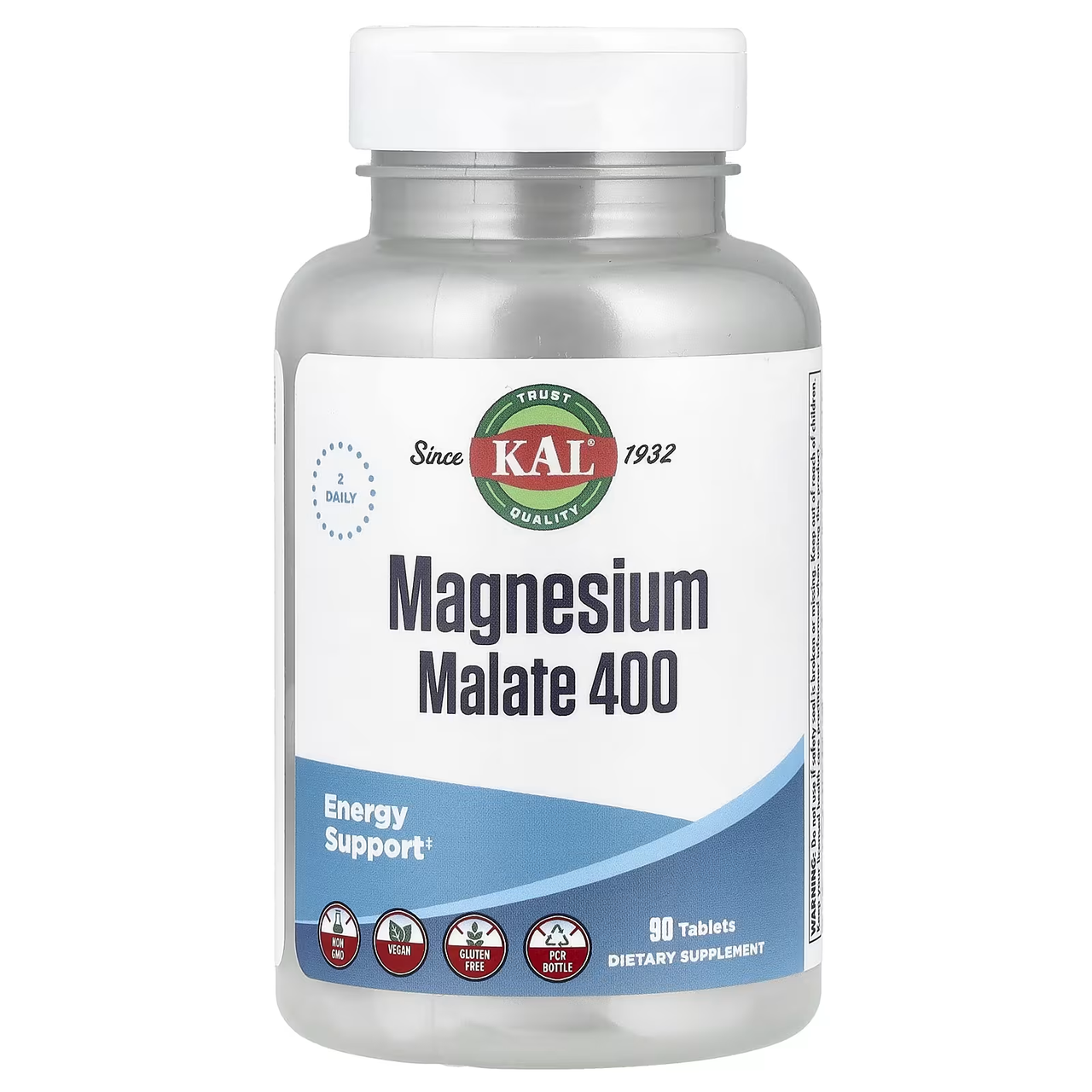 Малат магнію KAL Magnesium Malate 400 90 Tabs