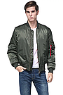 Куртка-бомбер MA-1 Pilot DFL Style Blue KT6000303 розмір L, фото 6