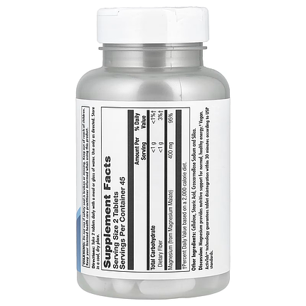 Малат магнію KAL Magnesium Malate 400 90 Tabs, фото 3