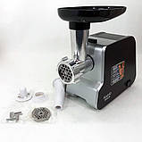 М'ясорубки для ресторанів Magio MG-268 2000 Вт, Мини мясорубки, М'ясорубки Хороша UL-589 Електрична м'ясорубка, фото 6