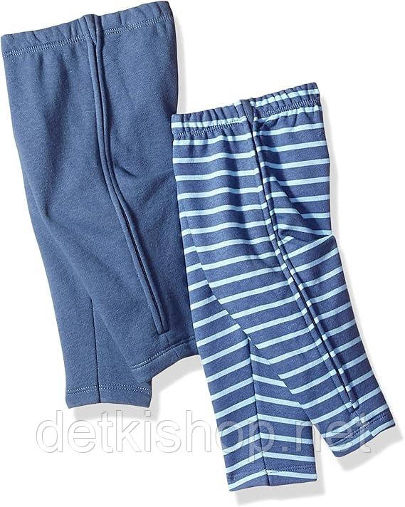 Дитячі утеплені штани сині для новонароджених хлопчиків Hanes, фото 1