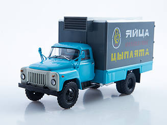 Модель Вантажівка ШЗСА-3716 (ГАЗ-53) Фургон для перевезення яєць та курчат | Автоісторія