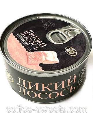 Дикий лосось у власному соку Best Time 210г, фото 1