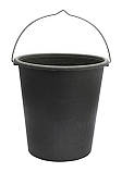 Відро пластикове 9 літрів із металевою ручкою Ø 26 см h=27 см (ХАРПЛАСТМАСС), фото 2