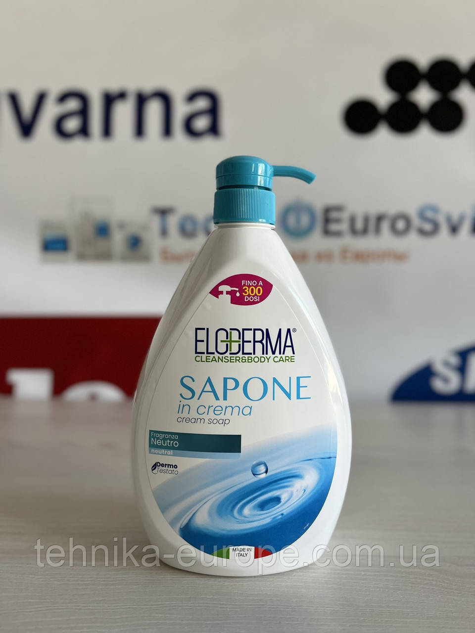 Рідке мило для рук нейтральное ELODERMA 1L X80