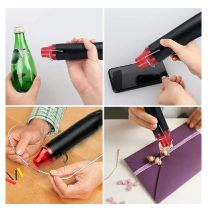 Термоповітряний термоусадковий пістолет 300 Вт (P-511) Термофен, фото 1