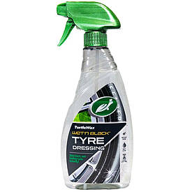 Розпилюваємий поліроль для чорніння шин Чорний лоск Turtle Wax Wet n Black 500мл
