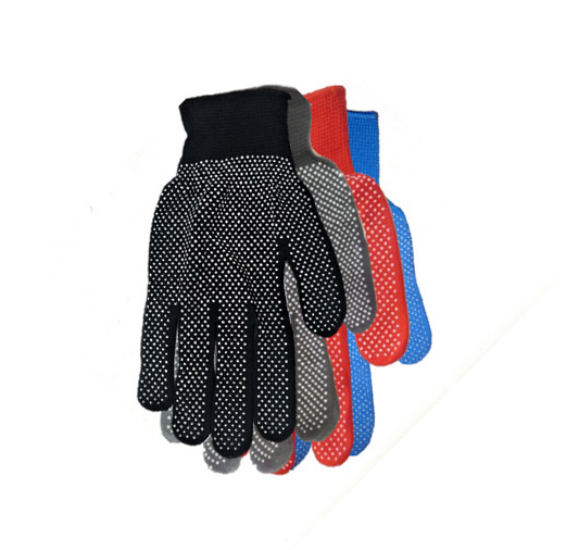 Рукавиці нейлонові робочі ПВХ OX-DOTUA мікроточка, фото 1