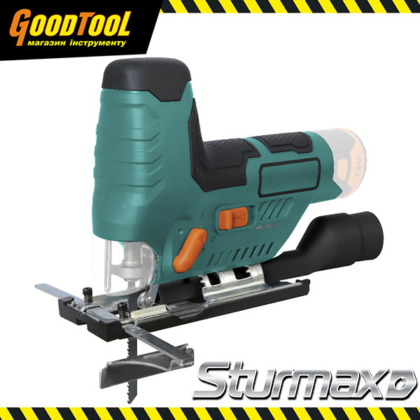 Лобзик акумуляторний 12В Sturmax JSM4112CL (БЕЗ АКУМУЛЯТОРА ТА ЗАРЯДНОГО ПРИСТРОЮ)