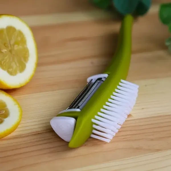 Мультичистка для чищення овочів зі щіткою Multi Peeller, фото 1