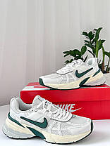 Жіночі Кросівки Nike V2K Runtekk Summit White Green / Найк В2К Рантек Самміт Білі із Зеленим, фото 3